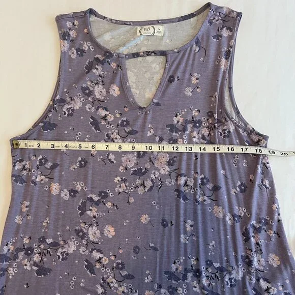 Maurices Floral Dress Mini Size 0X - Picture 11 of 12